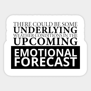 Weather Conditions Sticker